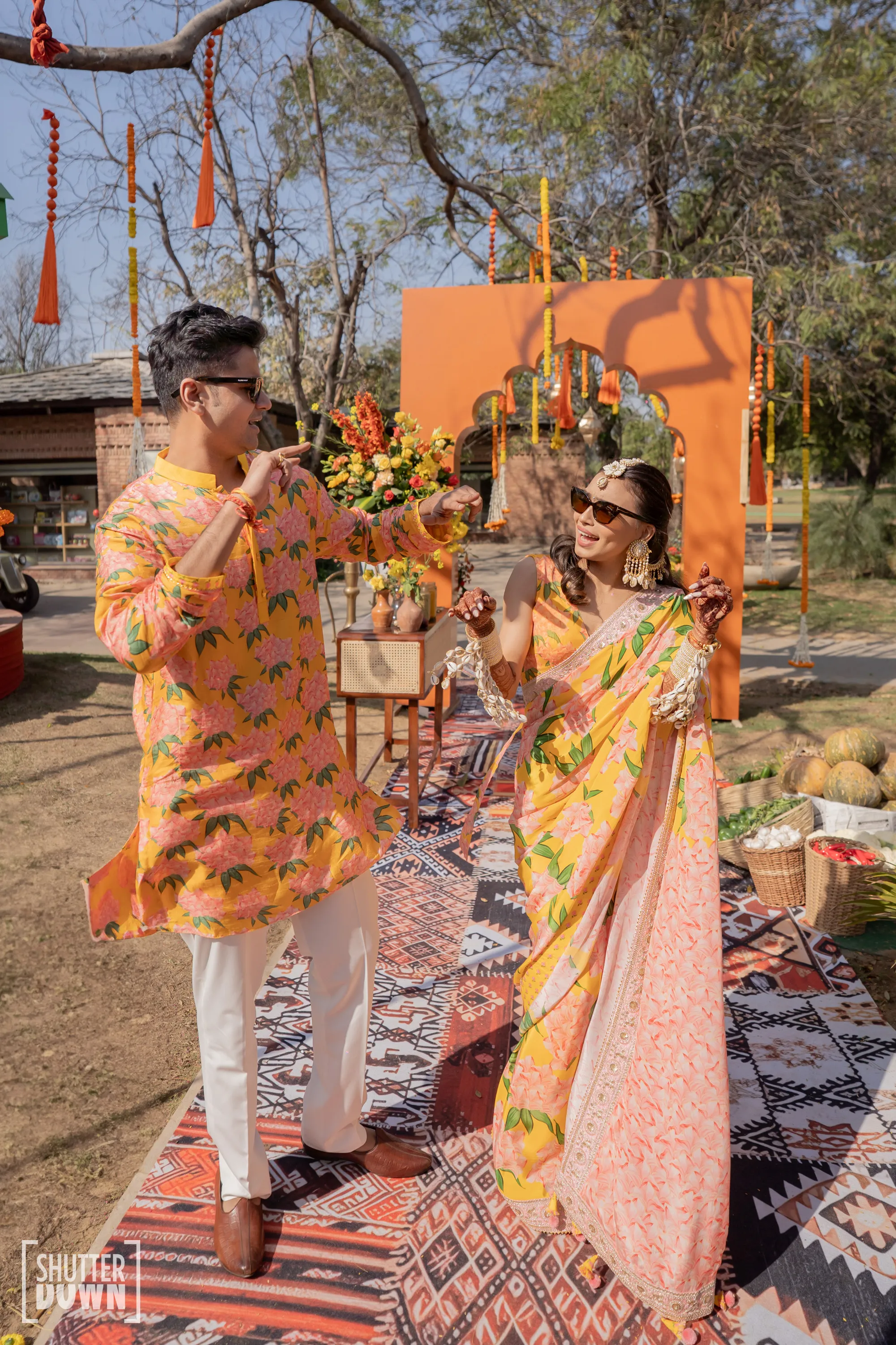 Haldi wedding design inspiration