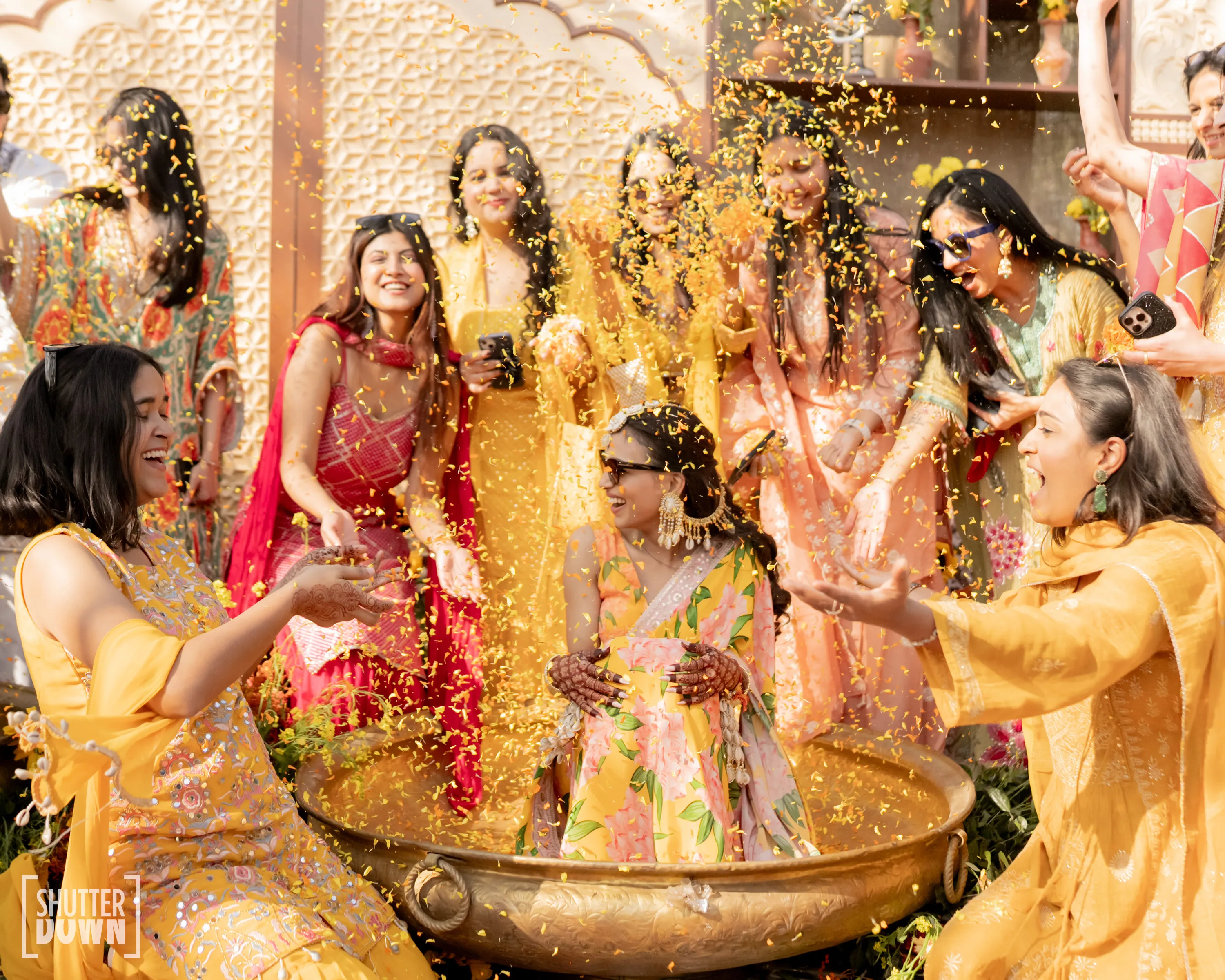 Haldi wedding design inspiration