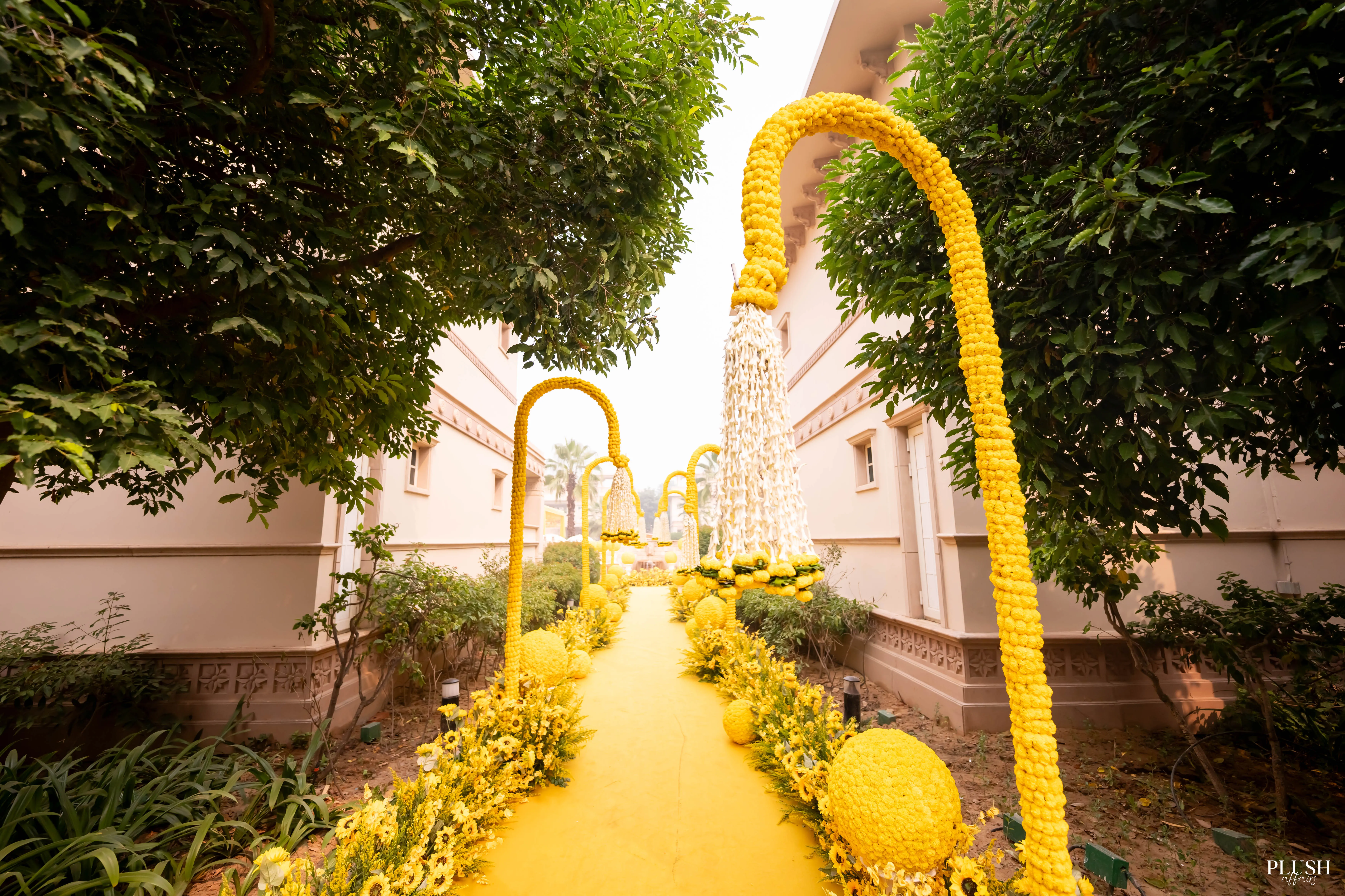 Haldi wedding design inspiration