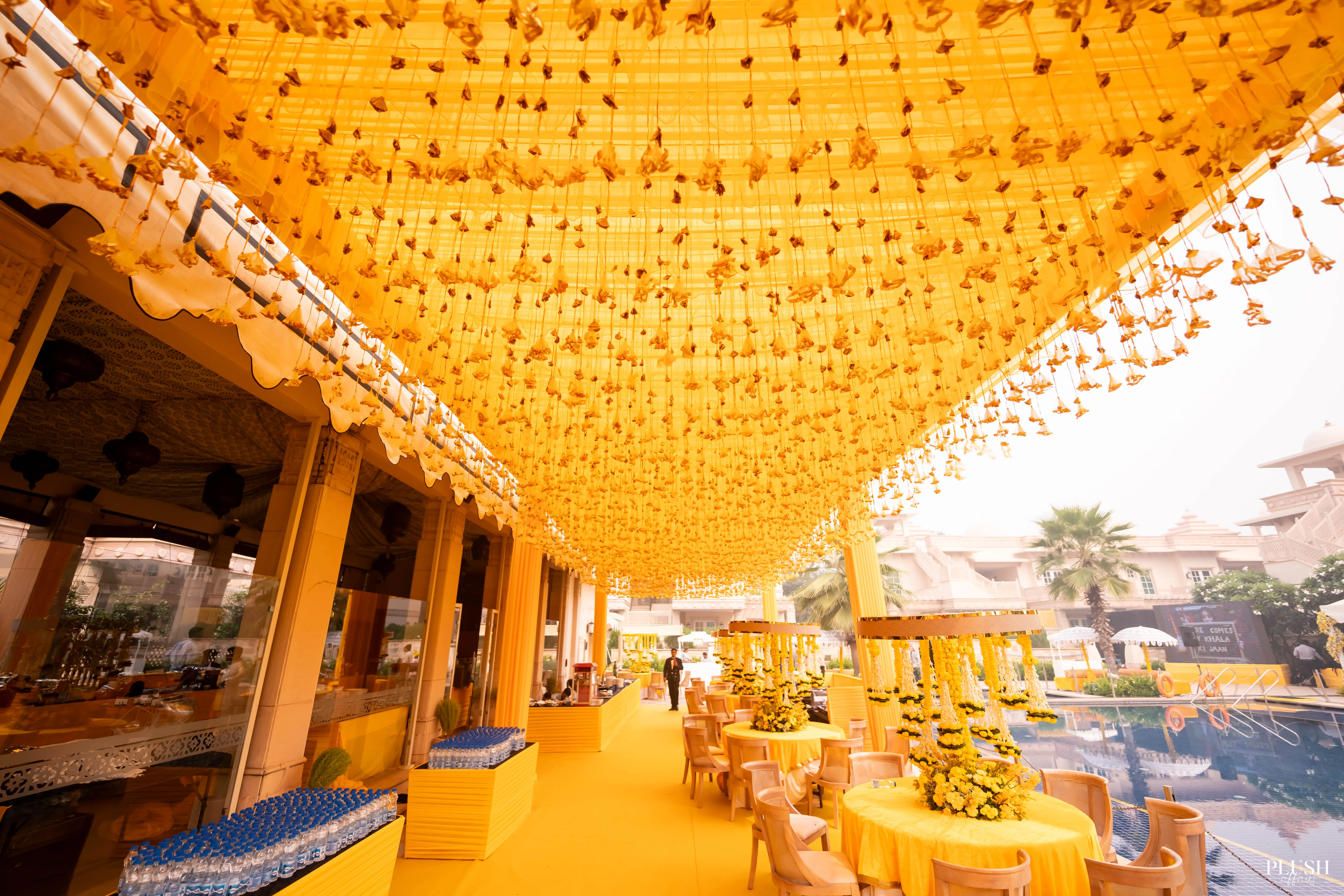 Haldi wedding design inspiration