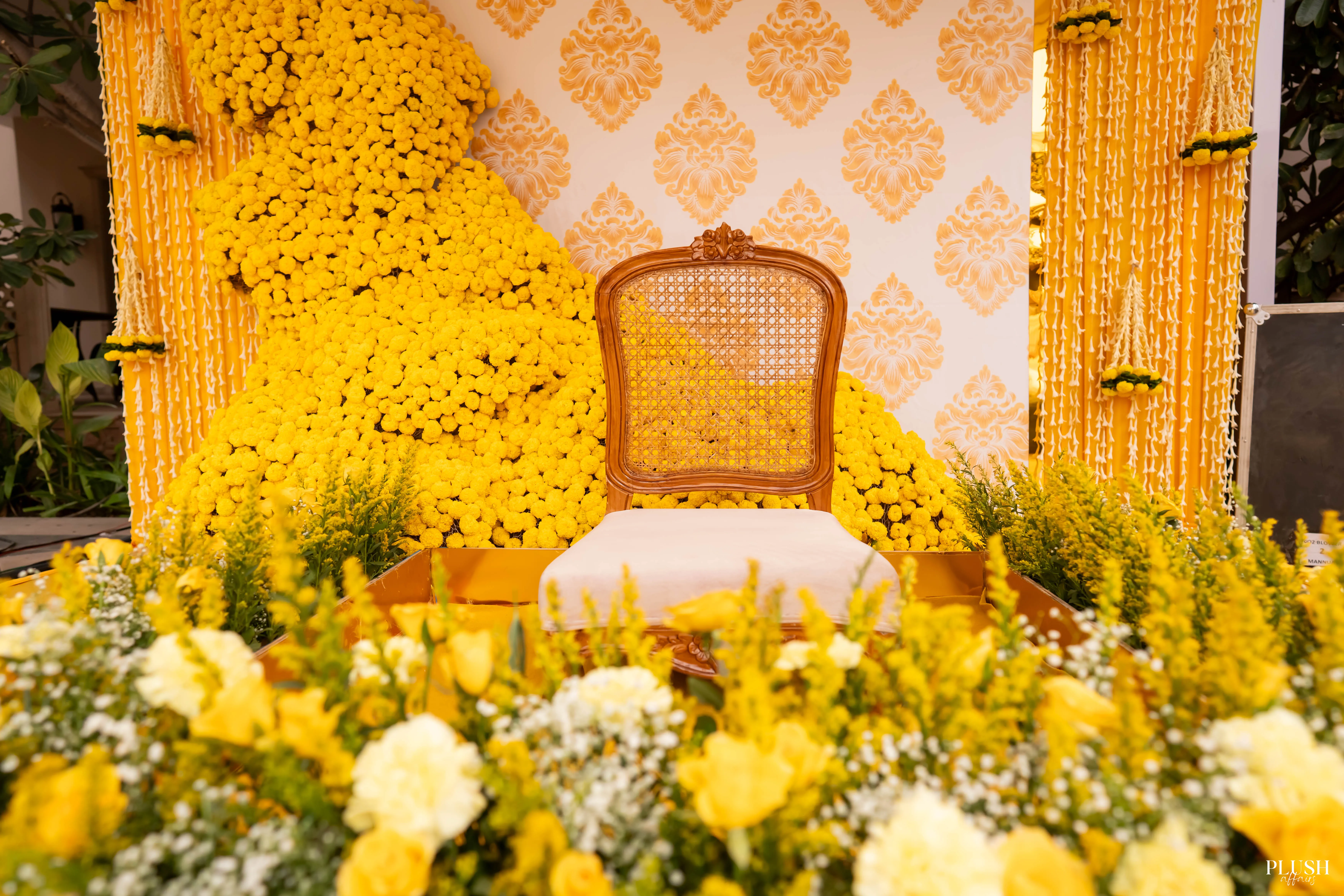 Haldi wedding design inspiration