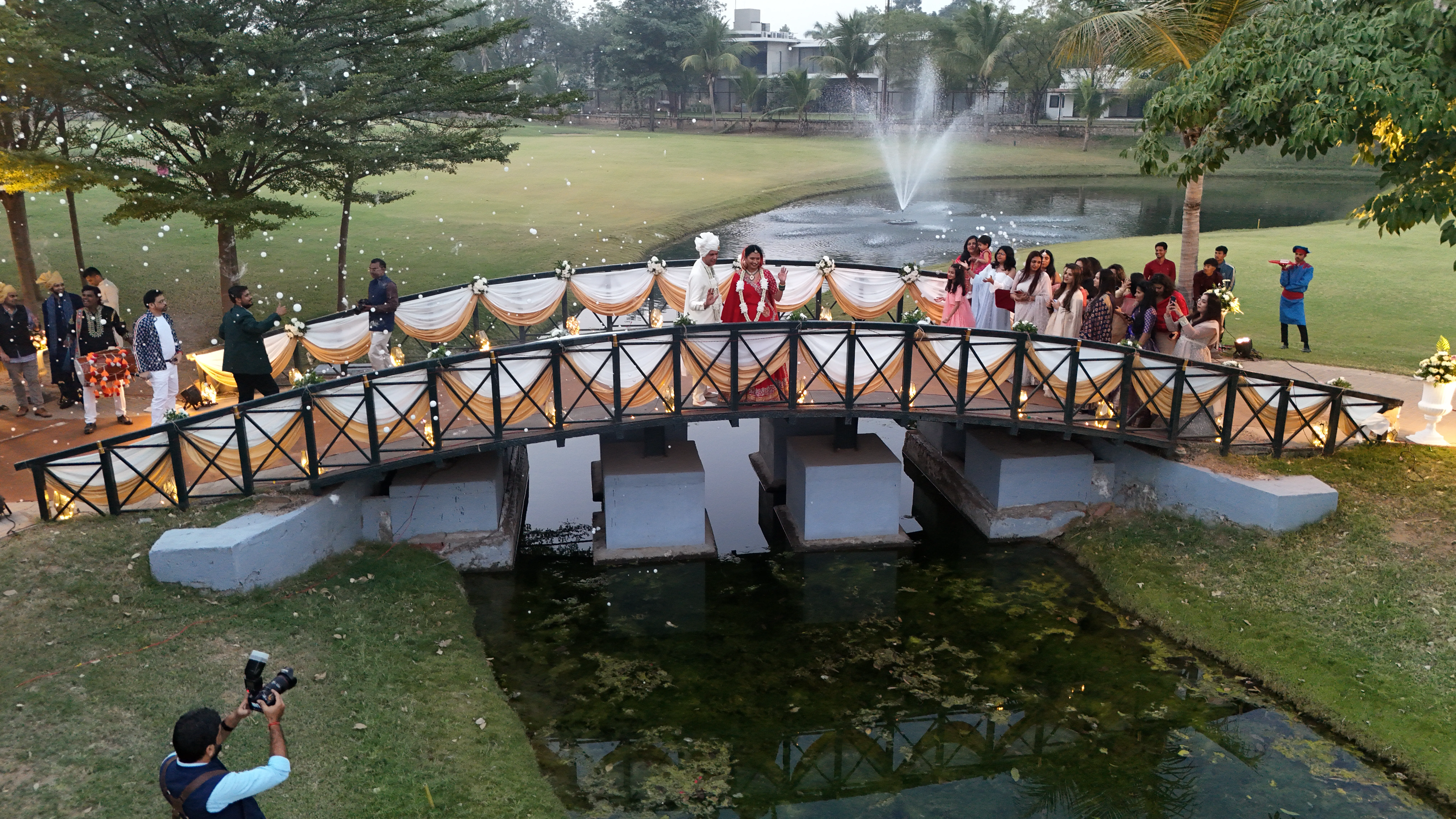 Bhavin & Swapnil wedding — Gulmohar Greens Golf & Country Club