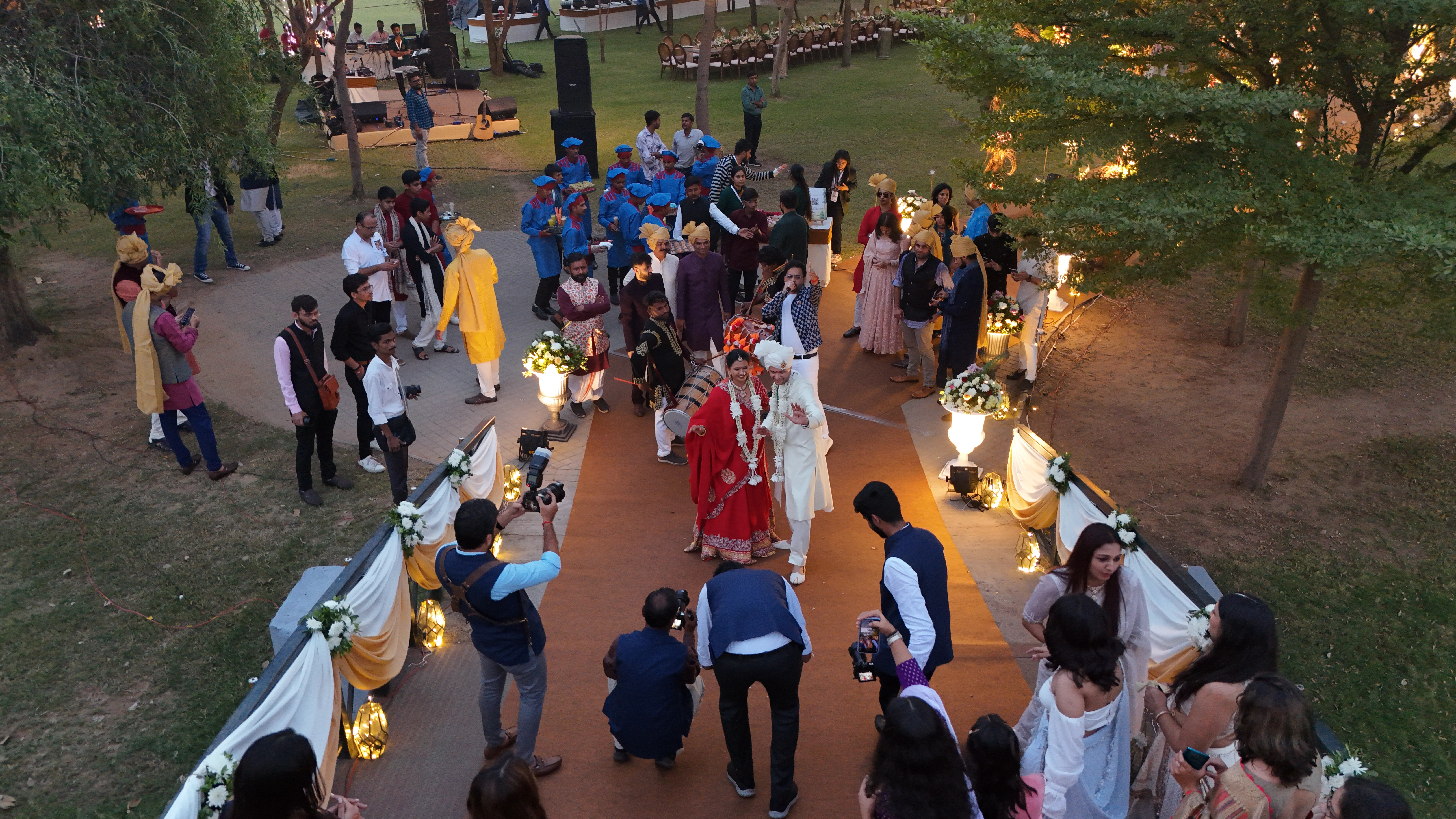 Bhavin & Swapnil wedding — Gulmohar Greens Golf & Country Club
