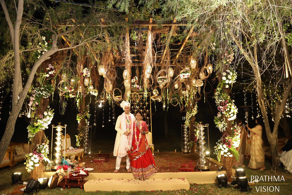 Bhavin and Swapnil wedding at Gulmohar Greens Golf & Country Club