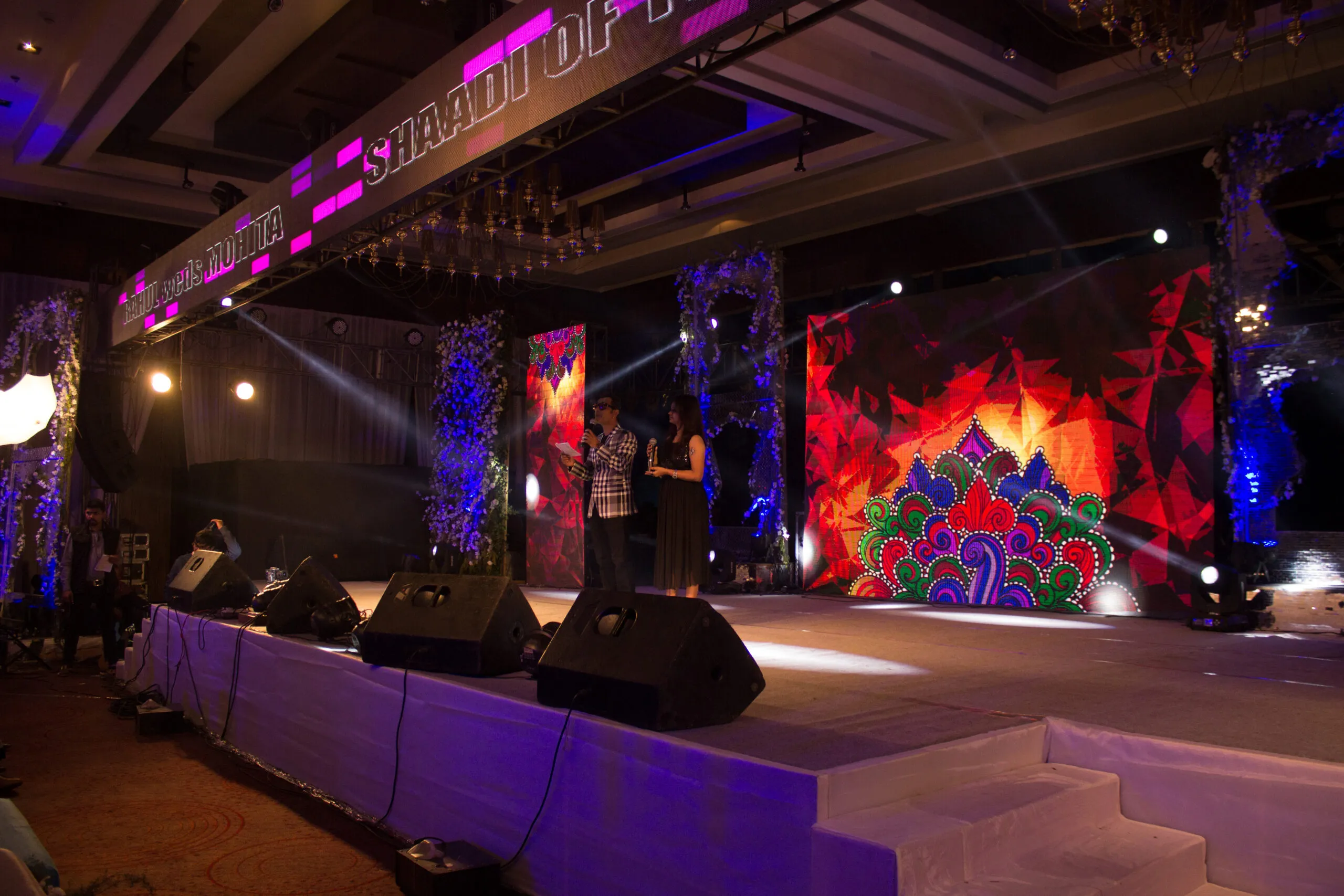 Rahul & Mohita wedding — celebration moment